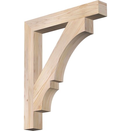 Balboa Block Smooth Bracket, Douglas Fir, 3 1/2W X 26D X 30H